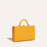 Goyard Grand Hôtel Trunk Bag Yellow